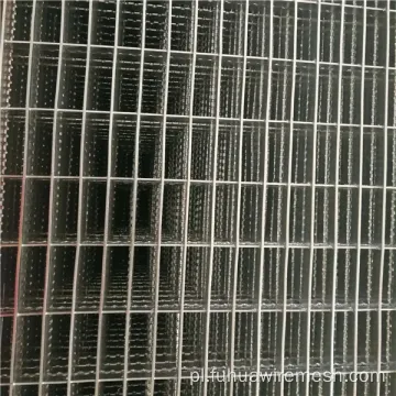 Gorąco zanurzone ocynkowane prasa spawana 2 mm stalowa kratka